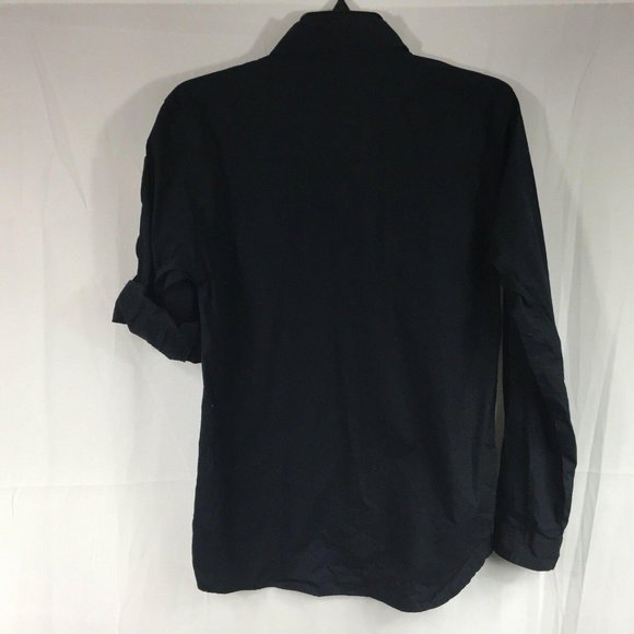 COOGI Mens Med Black Long Sleeve Button Up Shirt - Picture 4 of 6